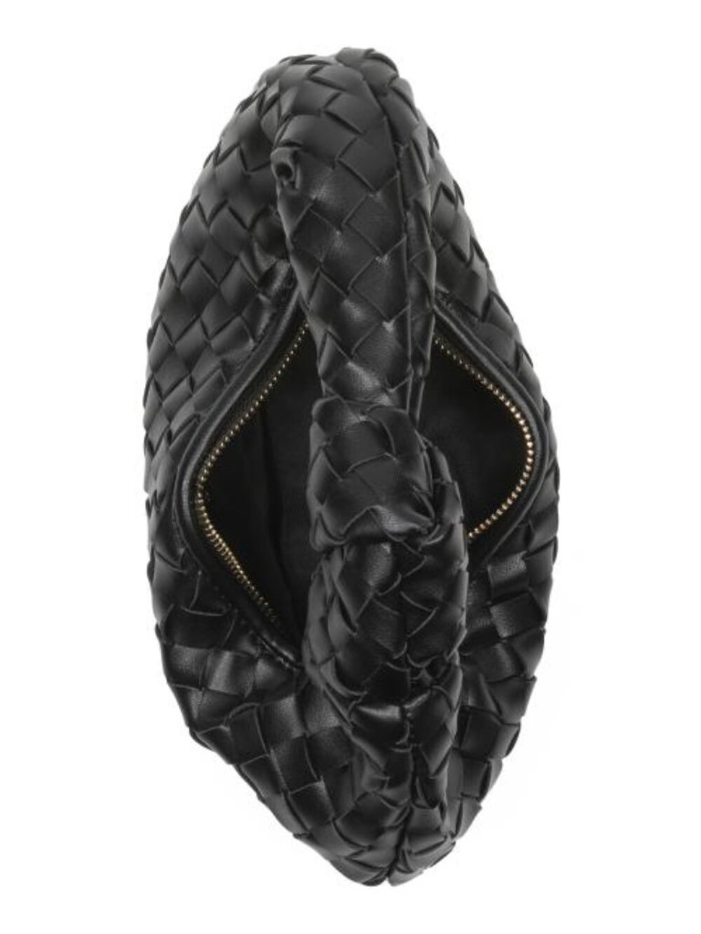 URBAN EXPRESSIONS Tracy Woven Clutch With Knot Detail - Picture 2 of 4